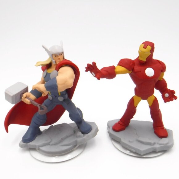 Disney Infinity 2.0 MARVEL AVENGERS Figures Power Disc Lot Iron Man Thor Hawkeye - Picture 2 of 10